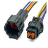 DLAHPJPT Automotive Electrical connectors 4 Pin Car Waterjet Motor O/y-gen Sen/;SOR pl;/UG Wire Harness Auto Wa/te*r/pr*oo/f Connector Fit Compatible PB291-04027 6185-1169(4Pin Female,20 Pcs) view 2