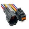 DLAHPJPT Automotive Electrical connectors 4 Pin Car Waterjet Motor O/y-gen Sen/;SOR pl;/UG Wire Harness Auto Wa/te*r/pr*oo/f Connector Fit Compatible PB291-04027 6185-1169(4Pin Female,20 Pcs) view 4