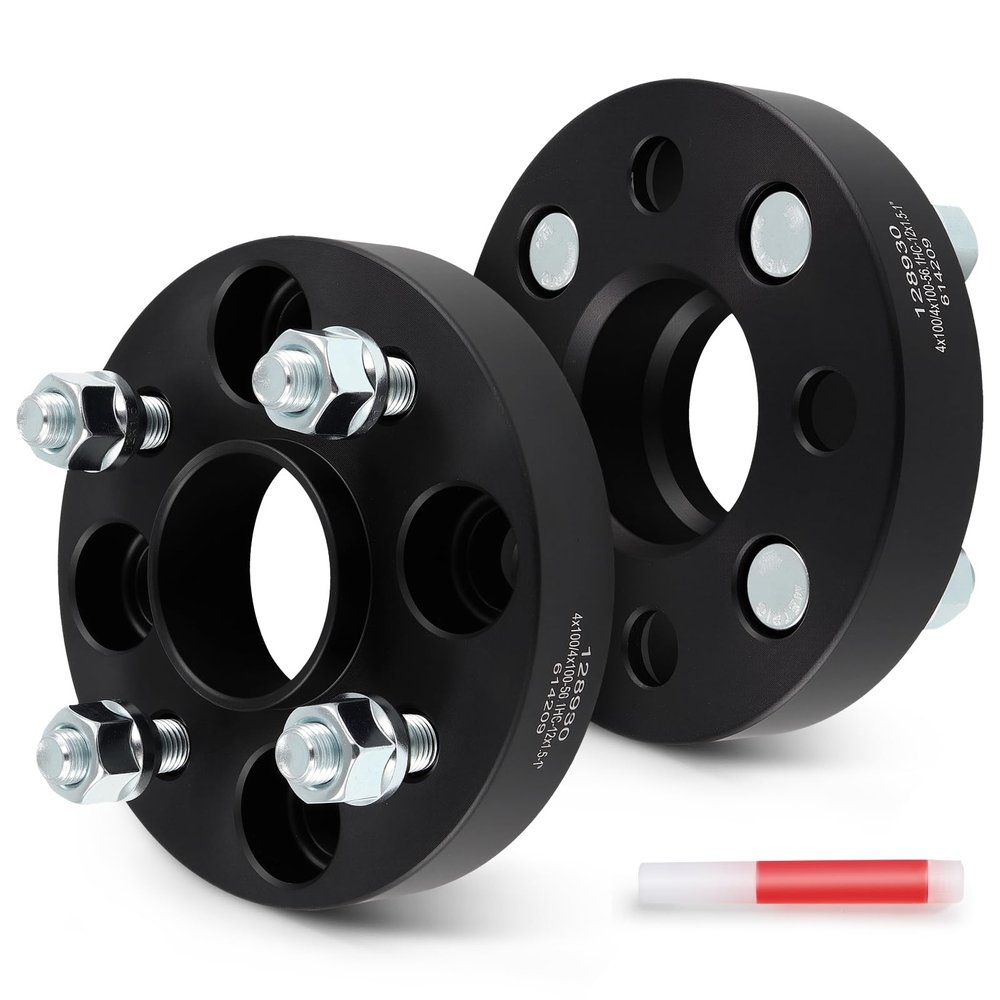 SCITOO 2Pcs 1" Wheel Spacers 4x100 Compatible 1986-2001 for Acura Integra