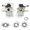 LBXKJQ Carburetor Carb Kit for Briggs and Stratton 7.75hp 8.75hp Troy Bilt Engine Carburetor view 3