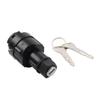 Bacar Switch With Key 57590-23333-71, 57590-23340-71 Black Metal & Plastics for Toyota Forklift Truck 60-8FD10,60-8FD15,60-8FD20,60-8FD25,60-8FD30 view 1