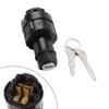 Bacar Switch With Key 57590-23333-71, 57590-23340-71 Black Metal & Plastics for Toyota Forklift Truck 60-8FD10,60-8FD15,60-8FD20,60-8FD25,60-8FD30 view 2