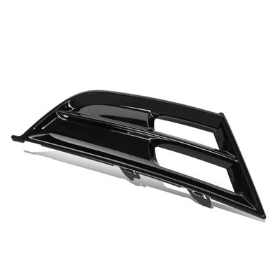 Auto Dynasty [Non Adaptive Cruise] CH1038160 Front Fog Light Cover Compatible with Chrysler 200 C/S 2015-2017, Driver Left Side, Smooth Black