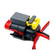 DLAHPJPT Automotive Electrical connectors 2 Pin Electromagnetic Valve pl;/UG Wiring Harness Car Electronic Connector with Cable Fit Compatible 284556-1(10 Pcs) view 4