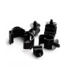 Automotive Electrical connectors 5Pcs Automobile Fixing Clip Corrugated Pipe Buckle Line Rubber Aircraft Nose Bayonet Fit Compatible Car Connector Wiring Harness(21-4) view 1