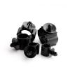 Automotive Electrical connectors 5Pcs Automobile Fixing Clip Corrugated Pipe Buckle Line Rubber Aircraft Nose Bayonet Fit Compatible Car Connector Wiring Harness(21-4) view 3