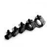 Automotive Electrical connectors 5Pcs Automobile Fixing Clip Corrugated Pipe Buckle Line Rubber Aircraft Nose Bayonet Fit Compatible Car Connector Wiring Harness(21-4) view 4