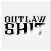 Altok Graphics Set of 3 - Outlaw Shit in Black Letters on Sticker - Sticker Graphic Decal view 1