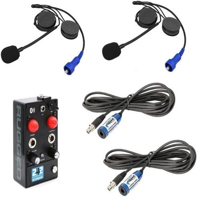 Rugged Radios Headsets (Helmet Headset with Portable Intercom Kit)