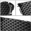 Auto Dynasty JA1039103 Front Fog Light Cover Compatible with Jaguar F-Pace, R-Sport/S First Edition 2017-2020, Passenger Right Side, Smooth Black view 2