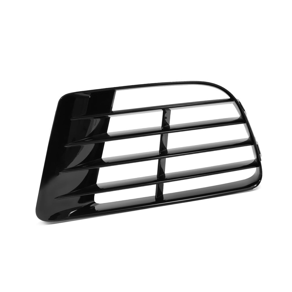 Auto Dynasty VW1038131 Front Outer Fog Light Bezel Compatible with VW Golf 2012-2013, Driver Left Side, Smooth Black