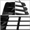 Auto Dynasty VW1038131 Front Outer Fog Light Bezel Compatible with VW Golf 2012-2013, Driver Left Side, Smooth Black view 2