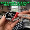 2 pcs Car Emblem 4 x 4 Metal Automotive Badge 3D Metal Car Badges Emblems Round Emblem Decals Car Badge Decals Stickers Compatible with Vehicles Trucks SUV RV Decorations (But die You die) view 4