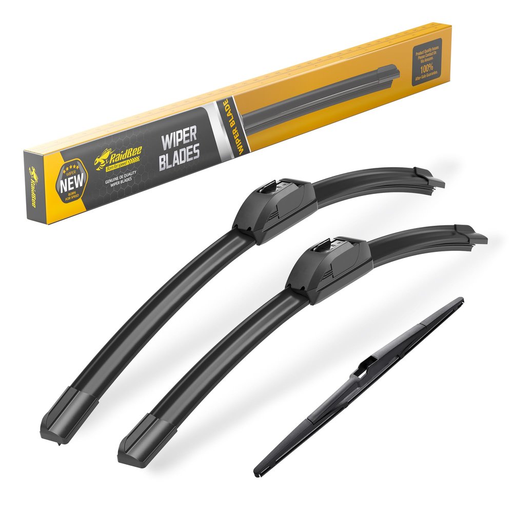 Raidbee Windshield Wiper Blades Replacement for Mazda CX-5 2013 2014 2015 2016 All-Season OEM Quality 3 Pack 24"+18"+14"