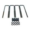 OTMGTGM 4pcs Axle 12.5" Extended Square U-Bolts for 2.5" Wide 1.5" Thick Leaf Springs Compatible with 1988-2019 Chevy GMC Sierra Silverado 1500 Pickup view 3
