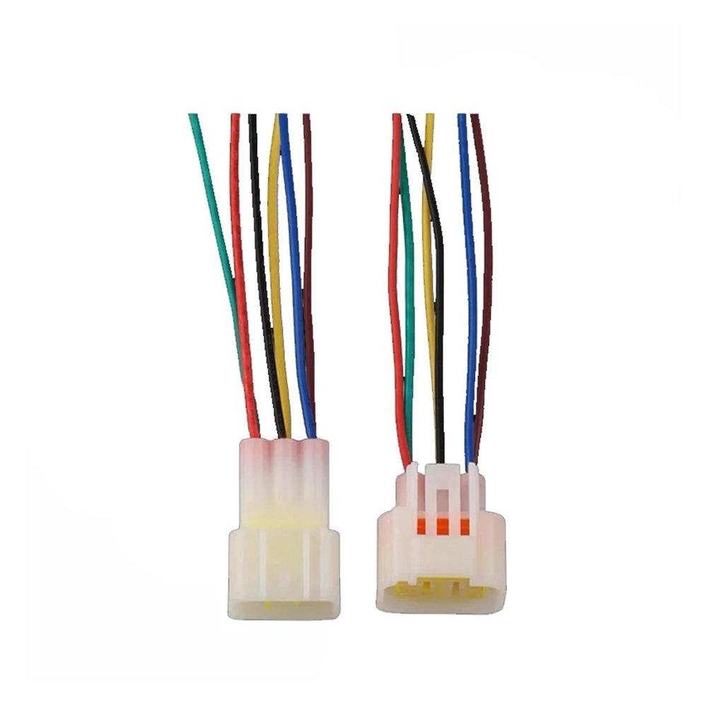 DLAHPJPT 2 3 4 6 8 9 16Pin Furukawa Auto Throttle Speed Regulation Switch pl;/UG W/a*t*e*r-p/r*o*o/f Electrical Connector Wire Harness(6P Wire Harness)