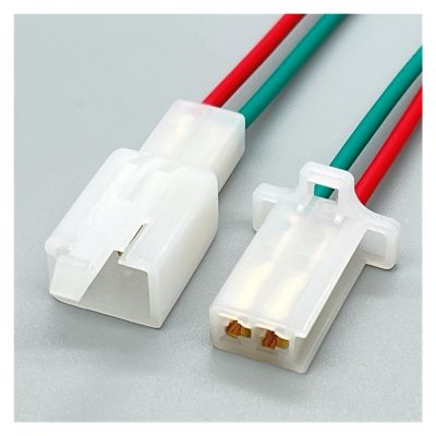 DLAHPJPT 2 3 4 6 9 Pin 2.8mm Motorcycle Car Connector Wiring Harness pl;/UG Nylon Flame Retardant Rubber Sleeve 6030-2981 6030-6991(2Pin Female Male,1 Pc)