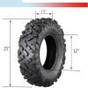 VroomSteel Set of 2 ATV Tires 25x10-12 ATV Tires, 12 Rim ATV/UTV Tires, 6PR Mud Trail Tires(Set of 2, Tubeless) view 4