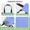 Wudan Blue Purple Car Can Trash Bags 2 Pack with Elastic Opening Hanging Car Trash Bags Auto Litter Bag Trash for Car view 3