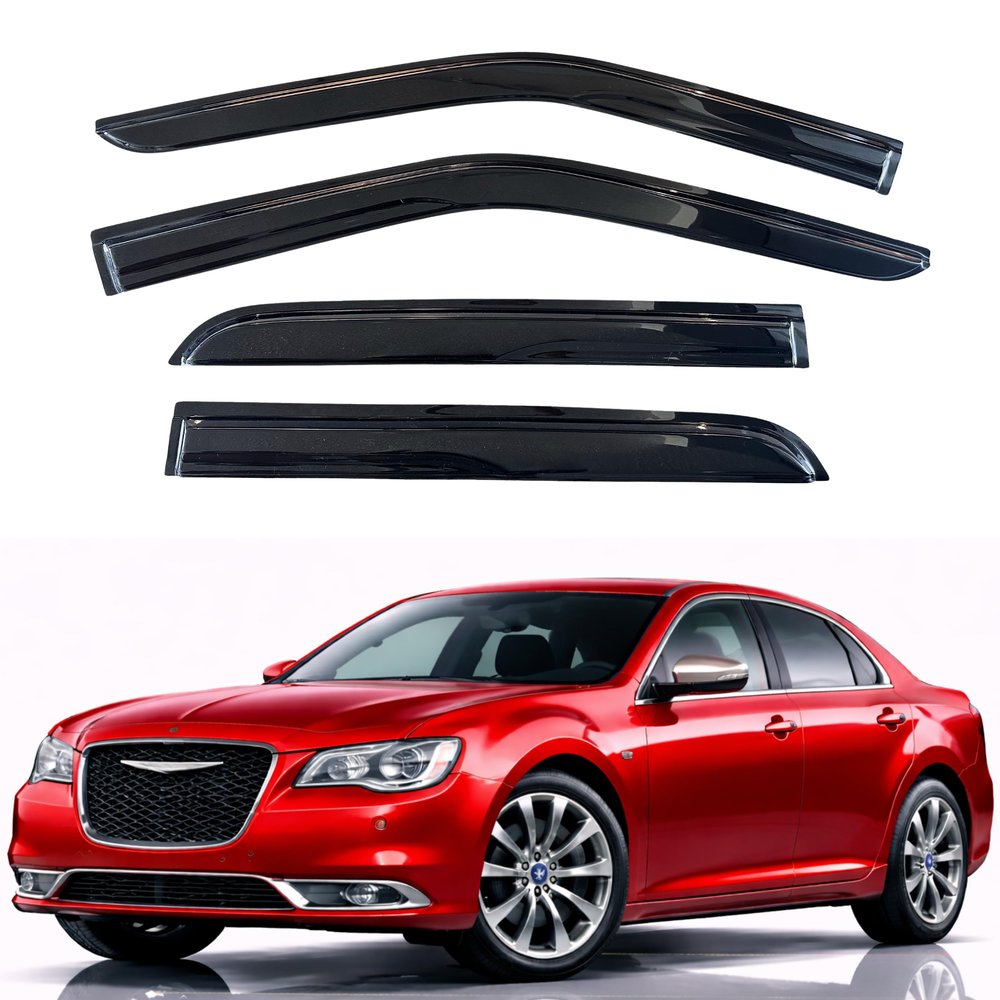 KPY Rain Guards Window Visors for 2011-2023 Chrysler 300