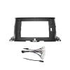 SITYORY Radio Frame 2Din Car Radio Frame Panel Fit for Toyota Highlander 2014-2018 Android GPS Navigation Multimedia Player 9" Fascia Mounting Kit Convenient and Practical(Frame Wire) view 2