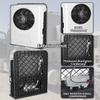 Mieligo 24V Air Conditioner w/Brushless Motor, Mini Split 24 Volt Air Conditioner, Semi Truck AC 24 Volt DC AC, Low Noise for Big Rig Sleeper, Semi Trucks, Pickup, RV, Vans view 2