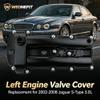 V6 3.0L Aluminum Left Engine Valve Cover with Gaskets Replacement for 2003-2008 Jaguar S-Type, Replace OE C2C38781 Weonefit view 2