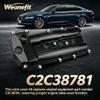 V6 3.0L Aluminum Left Engine Valve Cover with Gaskets Replacement for 2003-2008 Jaguar S-Type, Replace OE C2C38781 Weonefit view 3