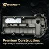 V6 3.0L Aluminum Left Engine Valve Cover with Gaskets Replacement for 2003-2008 Jaguar S-Type, Replace OE C2C38781 Weonefit view 4