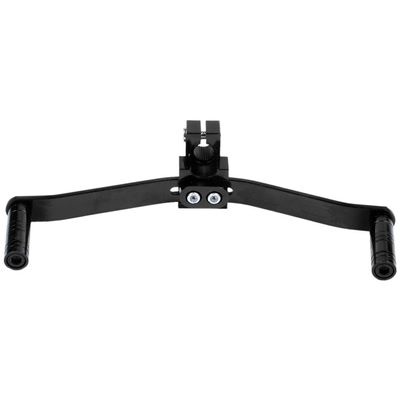 Pasuihcay Universal Motorcycle Aluminum Dual/2 Way Gear Shift Lever Footrest Pedal Shifter Motorcycle Accessories(Black)