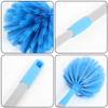 LIFKOME Extendable Cobweb Duster with Long Pole for Indoor Outdoor Ceiling Fan Blinds Lighting Fixtures Cleaning Tool view 2