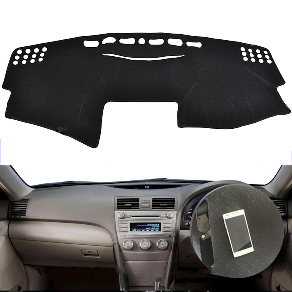 OYVDUAZB Fit for Toyota Camry 2007-2011,Car Dashboard Cover,Non-Slip Dash Mat Dashboard Cover,Black Dash Cover Mat,Automotive Interior
