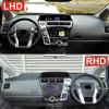 OYVDUAZB Fit for Toyota Camry 2007-2011,Car Dashboard Cover,Non-Slip Dash Mat Dashboard Cover,Black Dash Cover Mat,Automotive Interior view 2