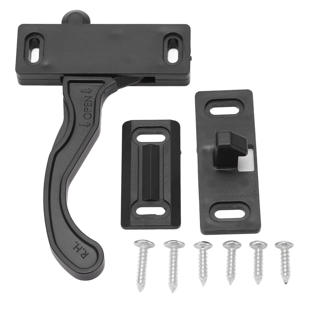 WOOXGEHM RV Screen Door Lock, RV Door Parts Kit for Campers, Travel Trailers Enhance the Security of Your RV