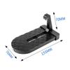 penpenlu Universal Foldable Auxiliary Pedal Roof Pedal Foldable Car Vehicle Folding Stepping Ladder Foot Pegs Easy Access Car Accessories view 3