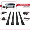 accessorypart Compatible with Mercedes EQV (W447) 2020-2026 Fly Model Car Roof Rack Cross Bar Black Aluminium 4 Bars view 3