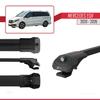 accessorypart Compatible with Mercedes EQV (W447) 2020-2026 ACE-1 Model Car Roof Rack Cross Bar Black Aluminium 2 Bars view 3