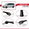 accessorypart Compatible with Mercedes EQV (W447) 2020-2026 ACE-1 Model Car Roof Rack Cross Bar Black Aluminium 2 Bars view 4