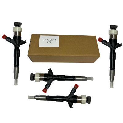 23670-30100 2367030100 Fuel Injector Fits for 1KD 2KD Engine (Pack of 4)