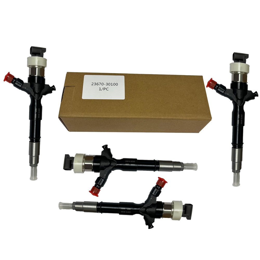 23670-30100 2367030100 Fuel Injector Fits for 1KD 2KD Engine (Pack of 4)