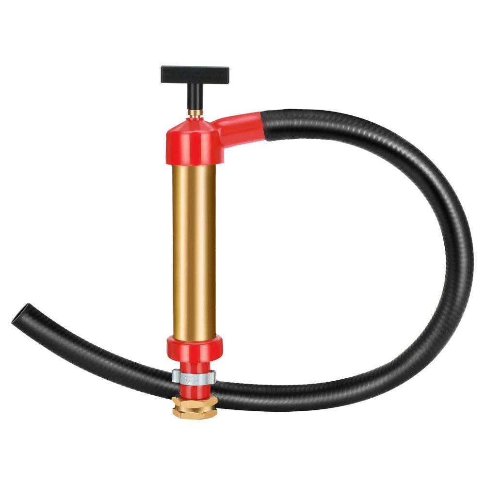 Upgraded 34060-0130 Marine Engine Oil Drain Hand Pump Compatible with omc and mercruiser, Brass (10.25" Long, 1.25" Diameter, 1 Gallon/Minute Output) Replace 802889A1 802889Q1