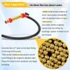 Upgraded 34060-0130 Marine Engine Oil Drain Hand Pump Compatible with omc and mercruiser, Brass (10.25" Long, 1.25" Diameter, 1 Gallon/Minute Output) Replace 802889A1 802889Q1 view 2