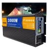 3000W DC 12V/24V/48V/60V/72V Pure Sine Wave Inverter Charger Split Phase DC Input AC Output 120V/240V Low Frequency Solar Power Inverter Converter,12V to 230V view 1