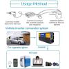 3000W DC 12V/24V/48V/60V/72V Pure Sine Wave Inverter Charger Split Phase DC Input AC Output 120V/240V Low Frequency Solar Power Inverter Converter,12V to 230V view 3