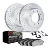 Dynamic Friction Company Rear Brake Kit Fits 2009-2010 Dodge Ram view 1
