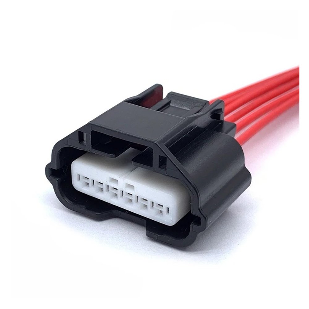 Automotive Electrical connectors 6Pin Auto Housing Car Air Flow Meter Throttle pl*-UG Sen*-SOR 91 Electronic Connector Wire Harness Fit Compatible 7283-8850-30 DJ7061K-0.6-21(1 Pc)
