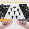 OTUAYAUTO Universal Plastic Fender Clips,260Pcs Push Fender Fastener Rivet Clips with 8 Size Car Body Retainer Clips, Bumper Clips, Plastic Push Rivets Compatible with Most Car view 4