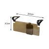 MagiDeal Car Anti Glare Sun Visor Extension 2 in 1 Glare Protector Accessory Windshield Extender for Unversisal Day Night Driving, 29.5cmx9.5cm, Brown view 3