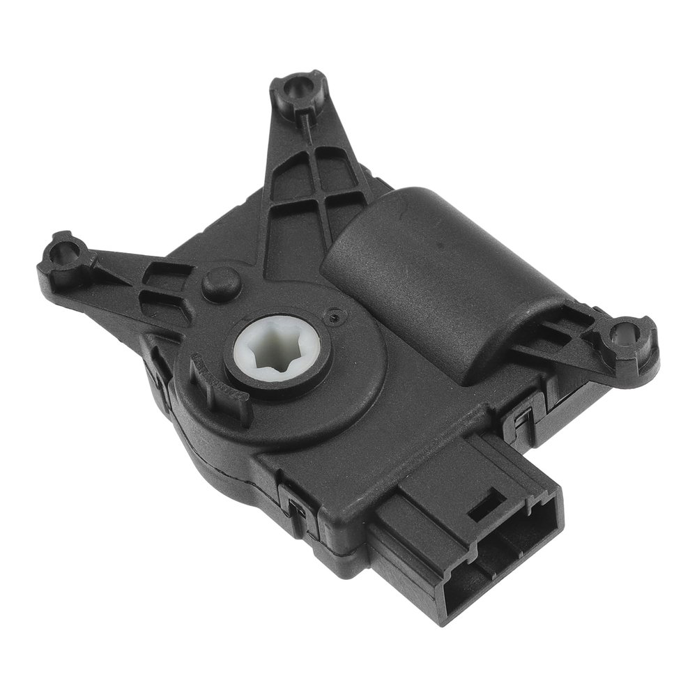 Partuto HVAC Heater Blend Air Door Control Actuator No.3C0907511A - Car Air Door Actuator - for Volkswagen Golf 2007-2017 Plastic Black - 1 Pcs