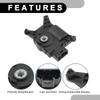 Partuto HVAC Heater Blend Air Door Control Actuator No.3C0907511A - Car Air Door Actuator - for Volkswagen Golf 2007-2017 Plastic Black - 1 Pcs view 3